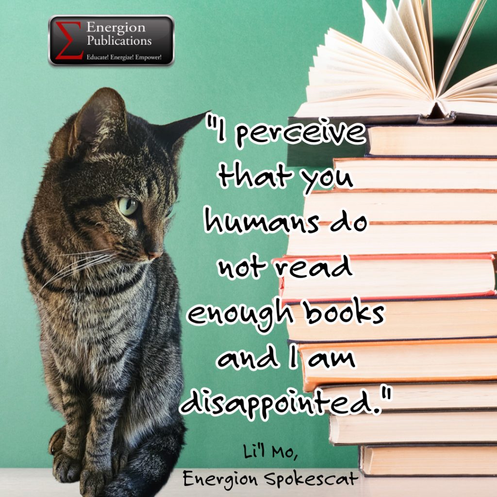Mo thinks humans are not reading enough books!